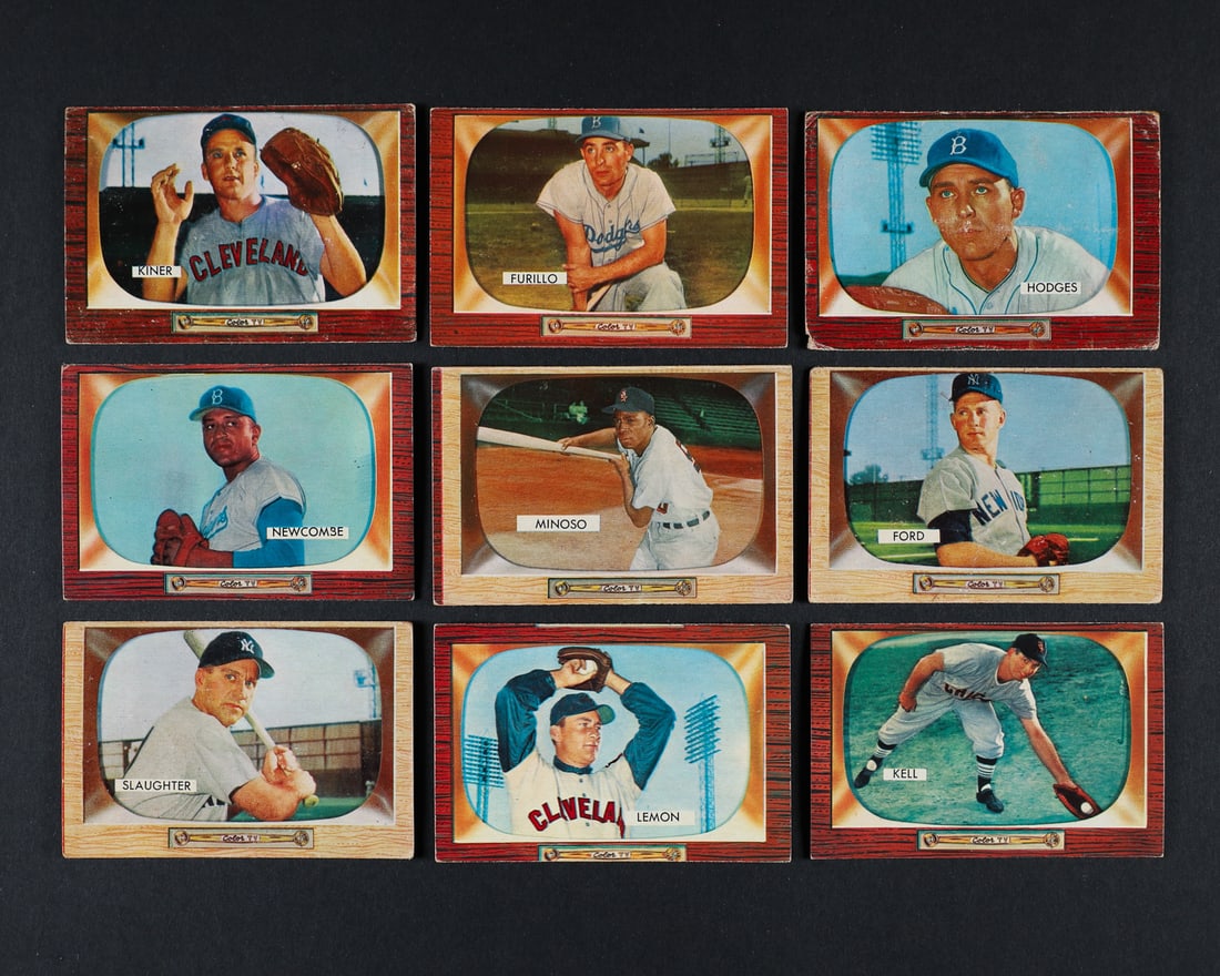 1955 Bowman Colour Partial Set (267/320) - 5