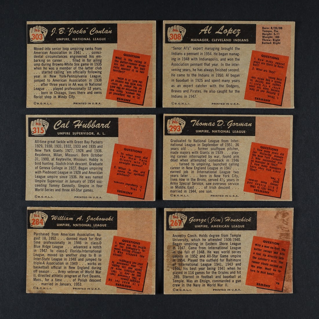 1955 Bowman Colour Partial Set (267/320) - 8