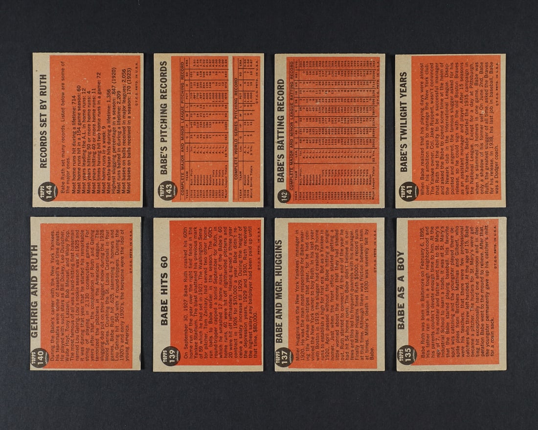 1962 Topps Baseball Partial Set (277/598) - 6