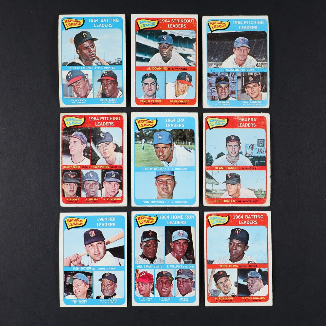1965 O-Pee-Chee Baseball Near Set (280/283) - 7