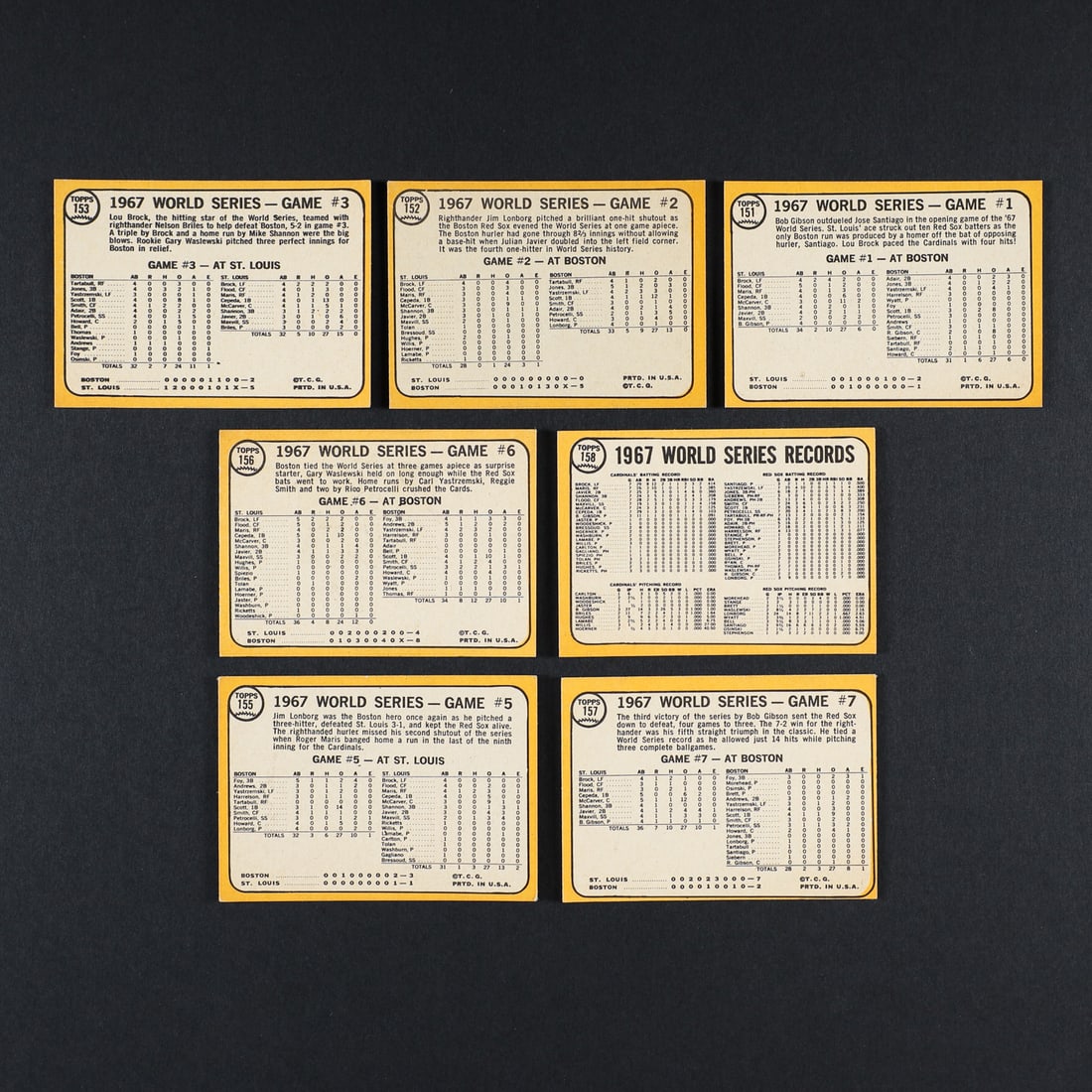 1968 Topps #177 Ryan/Koosman w/ Partial Set (168/598) - 11