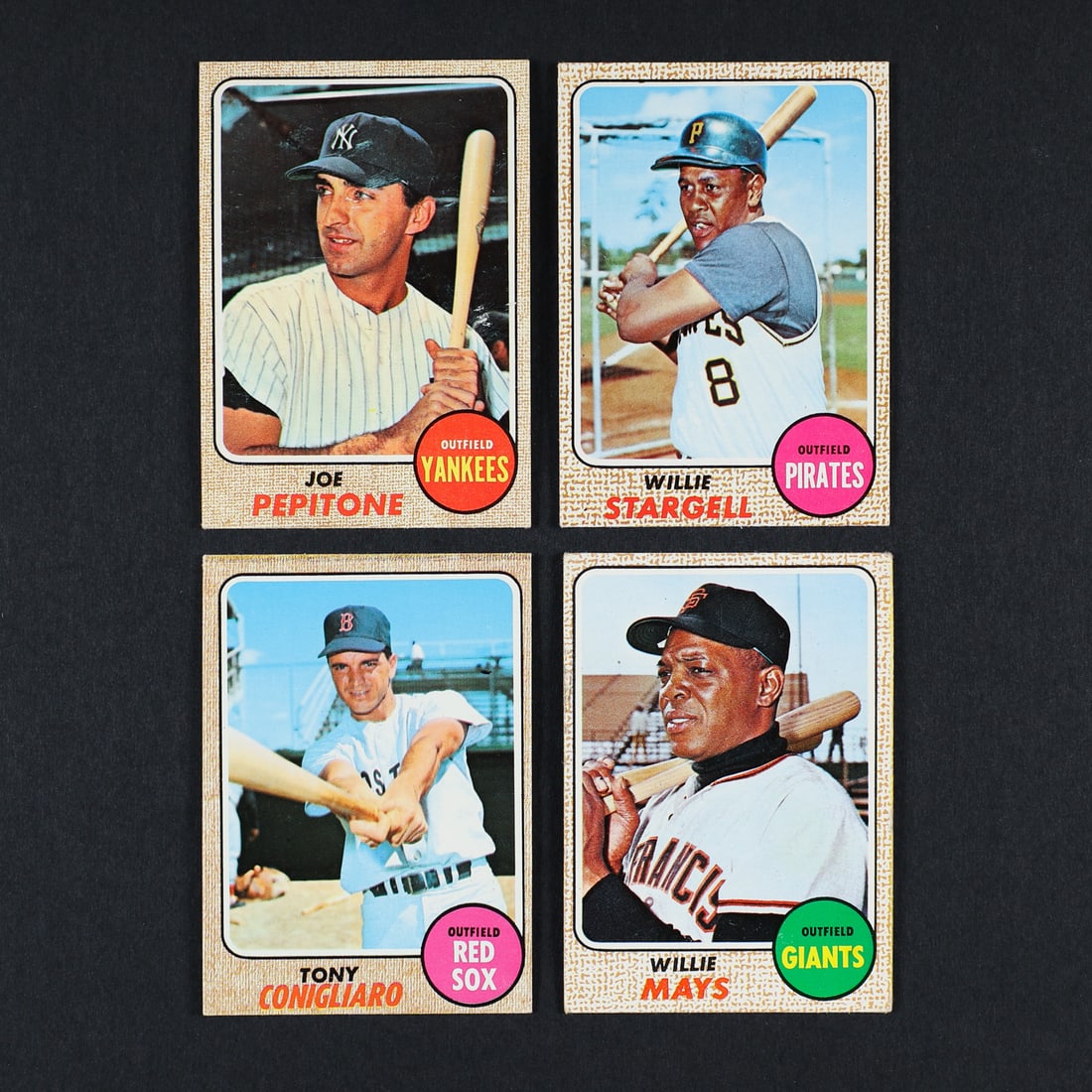 1968 Topps #177 Ryan/Koosman w/ Partial Set (168/598) - 6