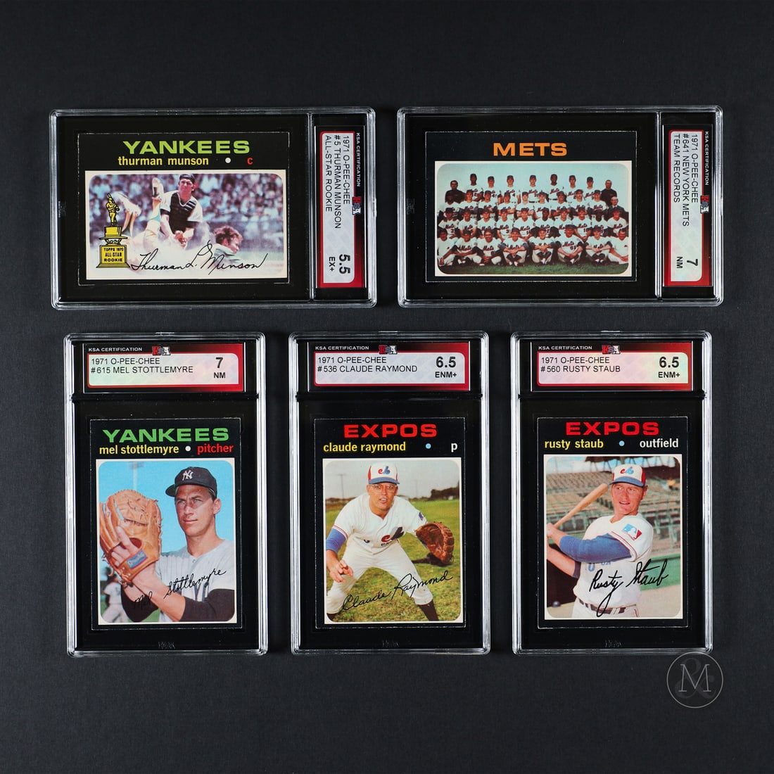 1971 O-Pee-Chee Baseball Partial Set (674/752): The 1971 O-Pee-Chee baseball set is a Canadian-issued grouping of 752 cards that included a scarce high-number run and a notable rookie card of Thurman Munson. The group offered here includes 674/752
