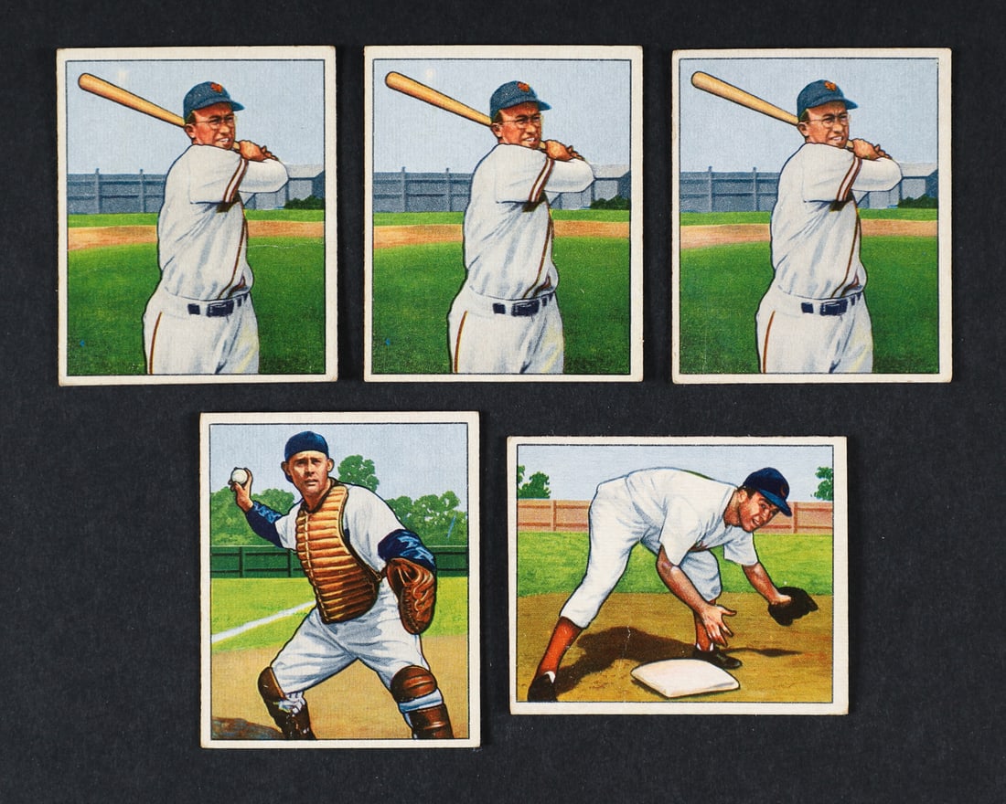 1950 Bowman Baseball Group (17) - 2
