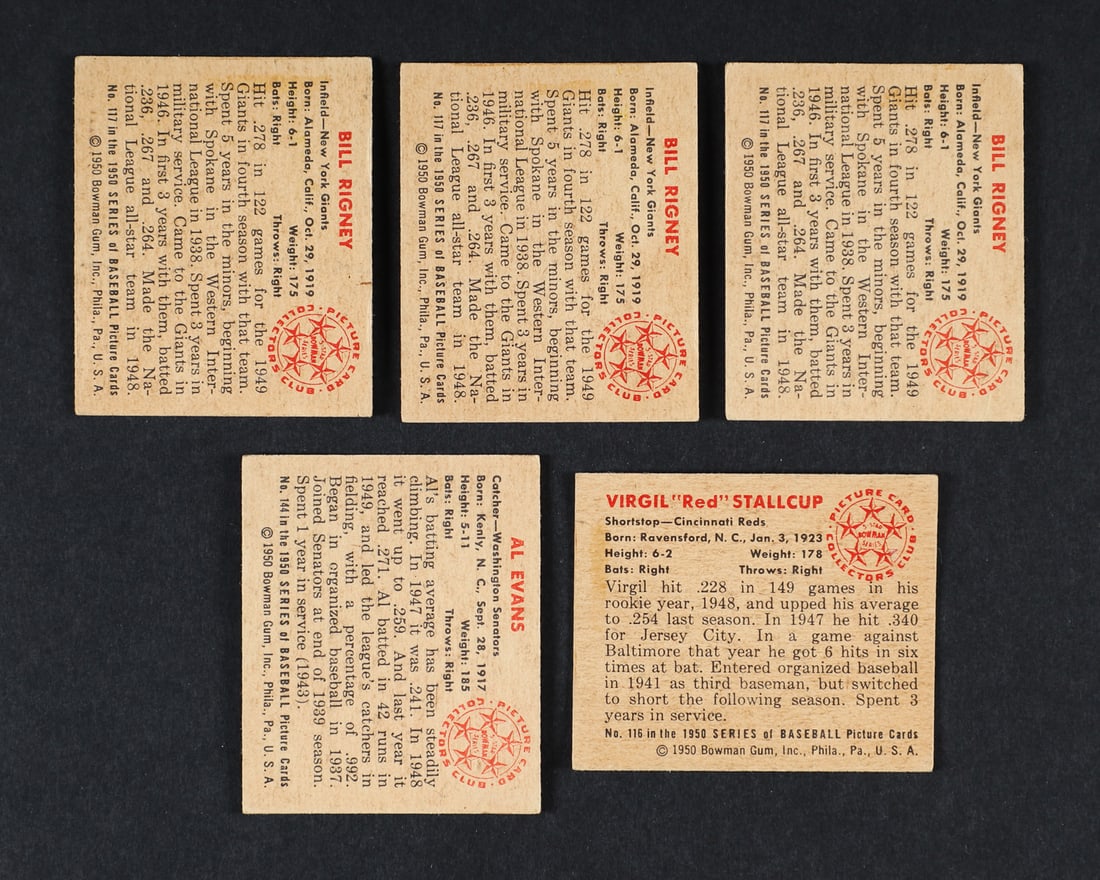 1950 Bowman Baseball Group (17) - 3