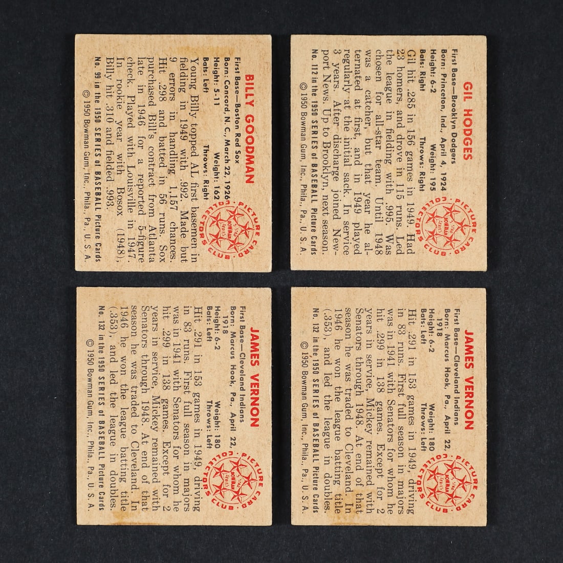 1950 Bowman Baseball Group (17) - 9