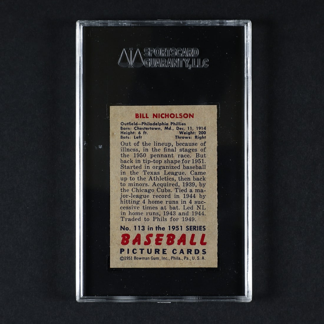 1951 Bowman Group of 9 (SGC 7 NM) - 11