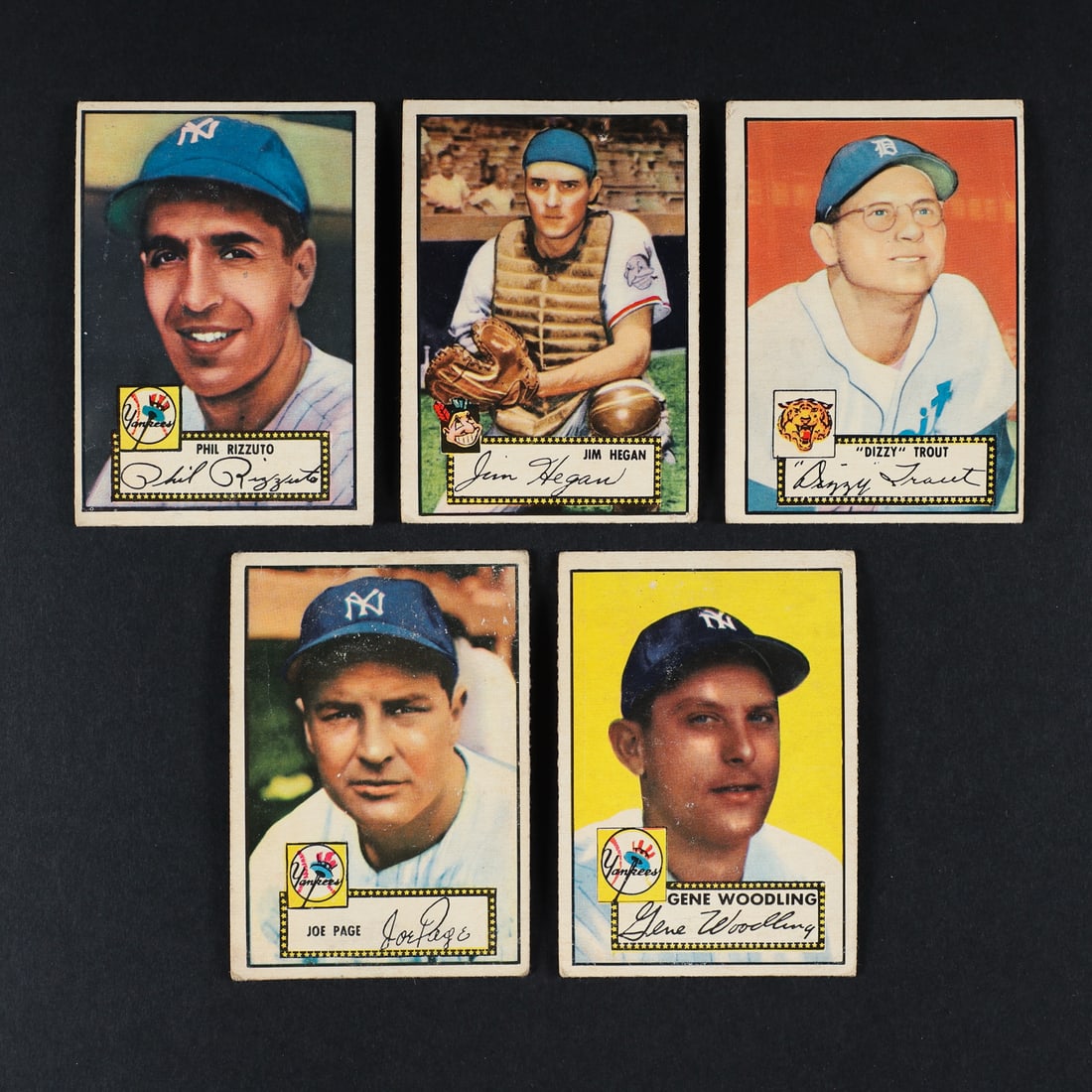 1952 Topps Grouping w/ Rizzuto (19) - 2