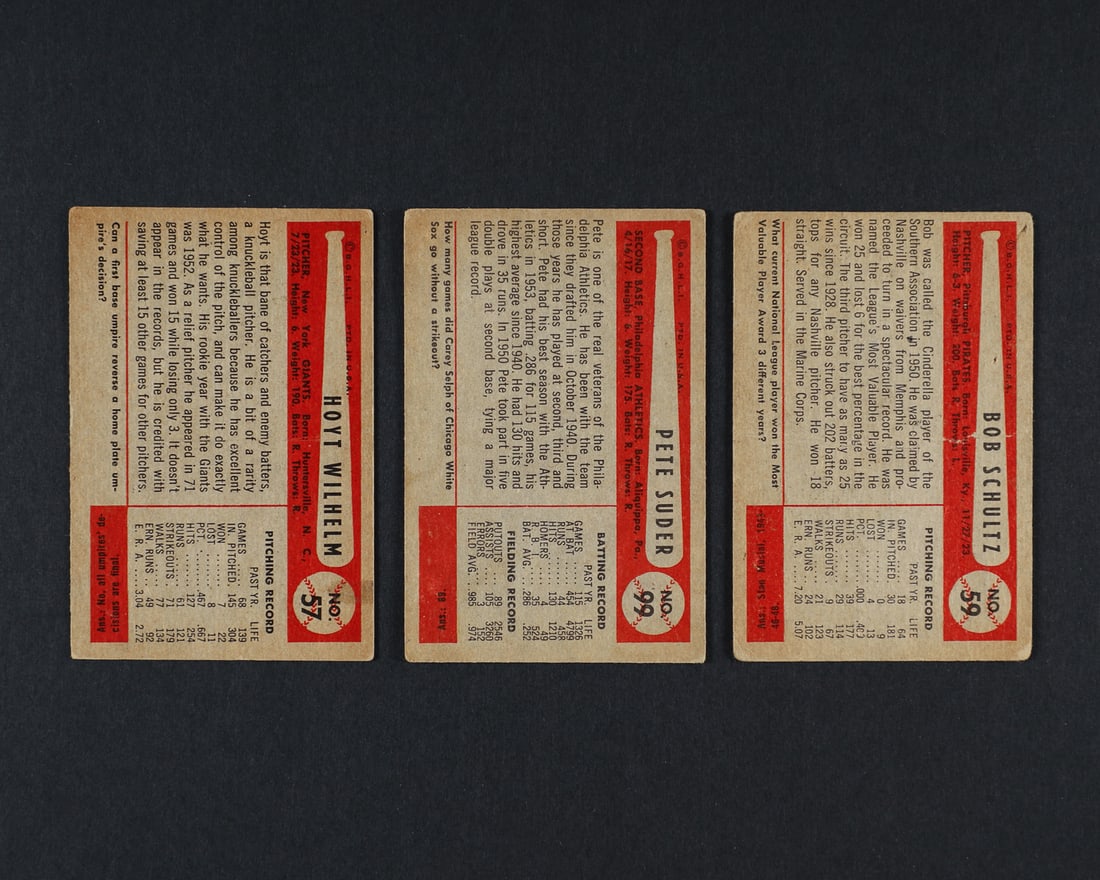 1954 Bowman Baseball Grouping w/ Mantle (12) - 11