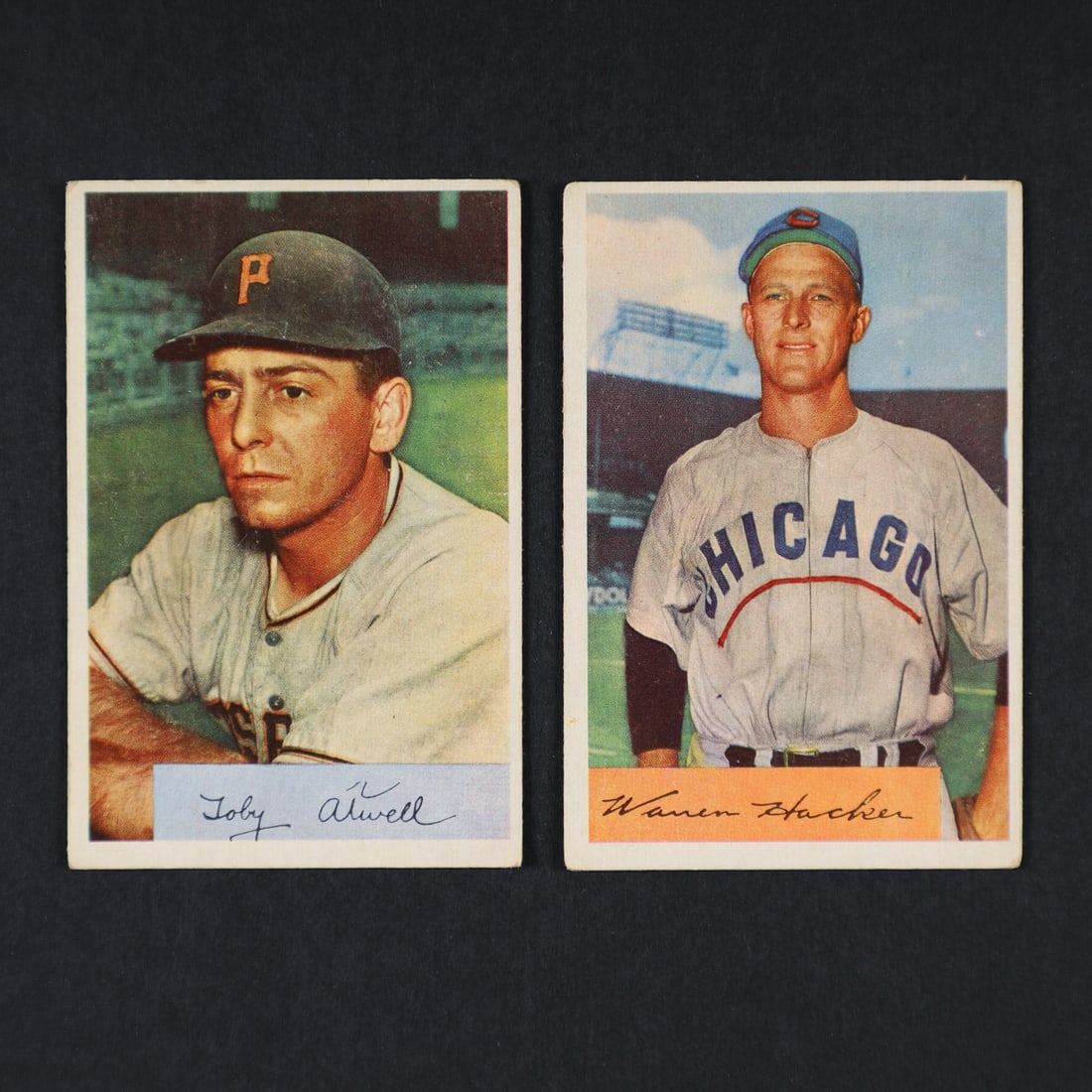 1954 Bowman Baseball Grouping w/ Mantle (12) - 4