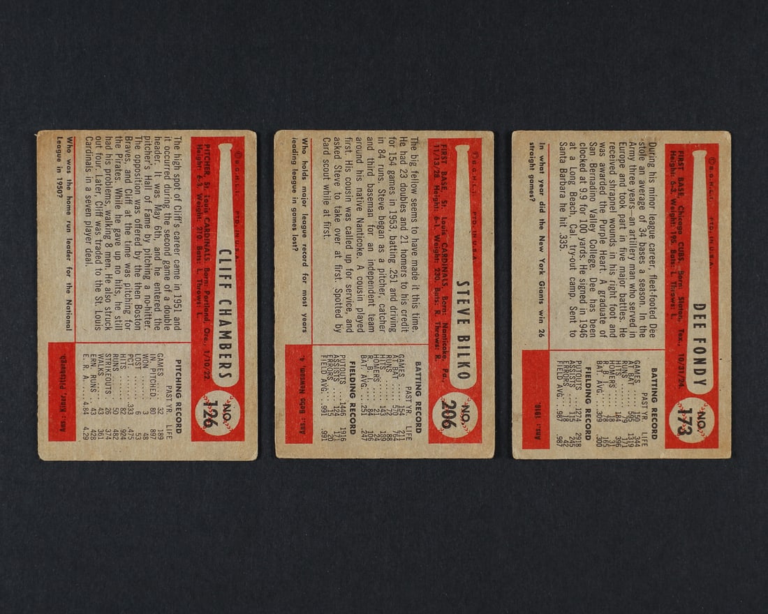 1954 Bowman Baseball Grouping w/ Mantle (12) - 7