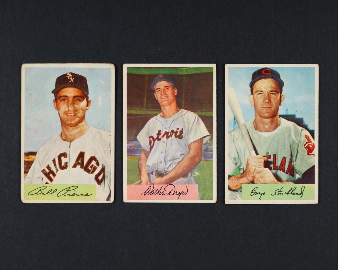 1954 Bowman Baseball Grouping w/ Mantle (12) - 8