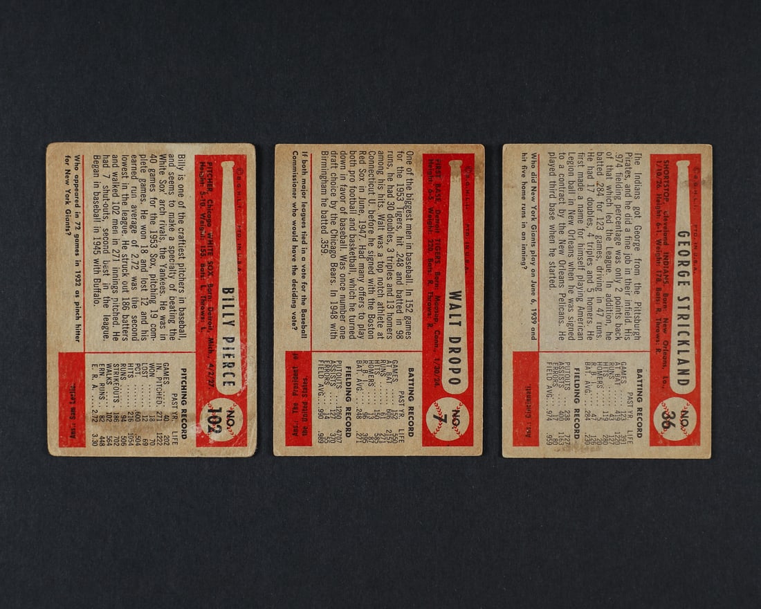 1954 Bowman Baseball Grouping w/ Mantle (12) - 9
