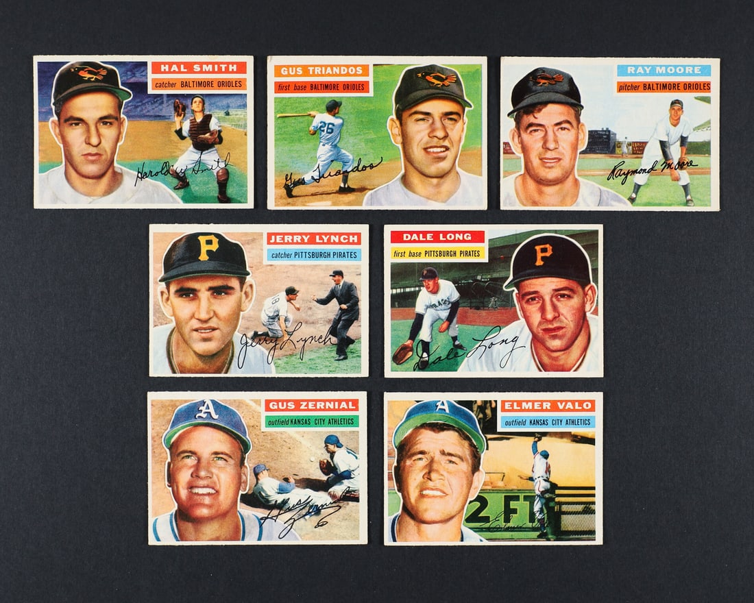 1956 Topps Baseball Grouping (35) - 10