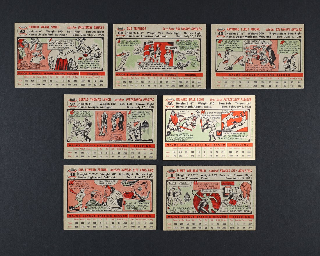 1956 Topps Baseball Grouping (35) - 11