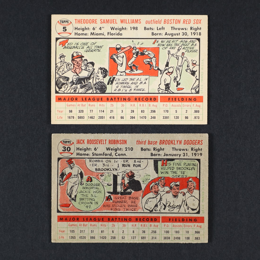 1956 Topps Baseball Grouping (35) - 5