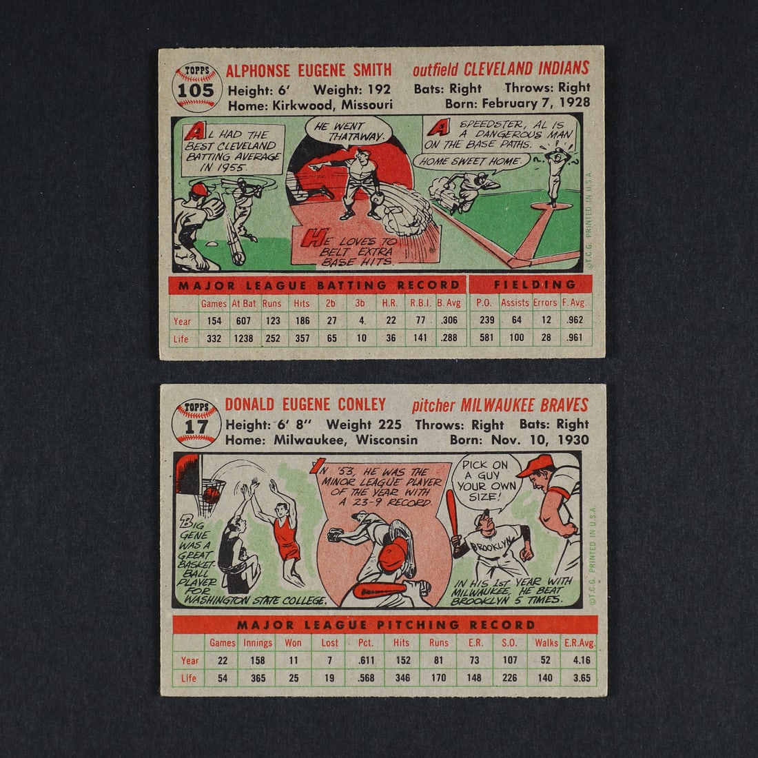1956 Topps Grouping with Williams (12) - 9