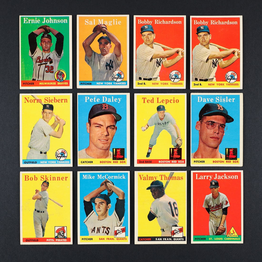 1958 Topps Baseball Grouping (56) - 7
