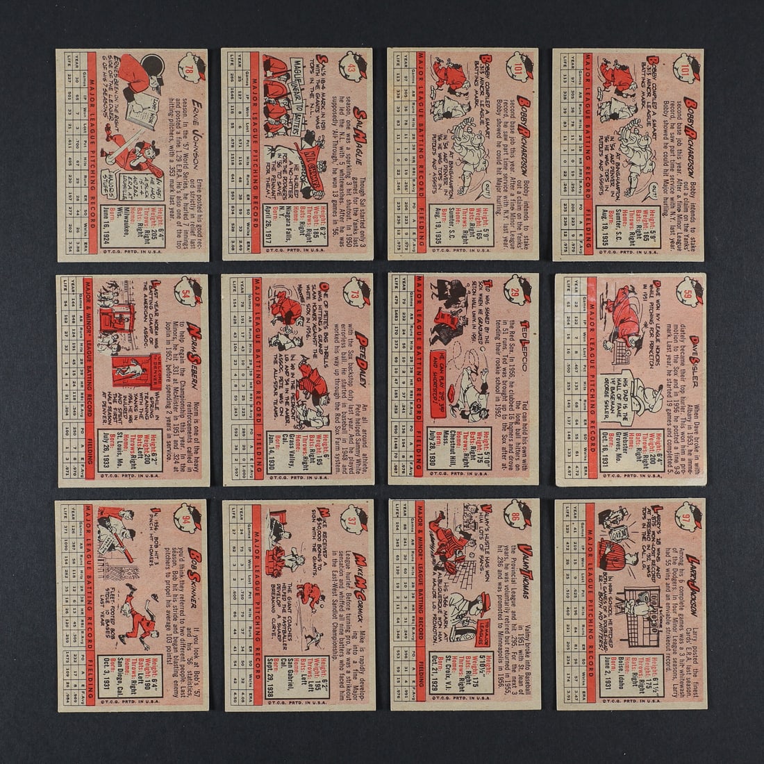 1958 Topps Baseball Grouping (56) - 8