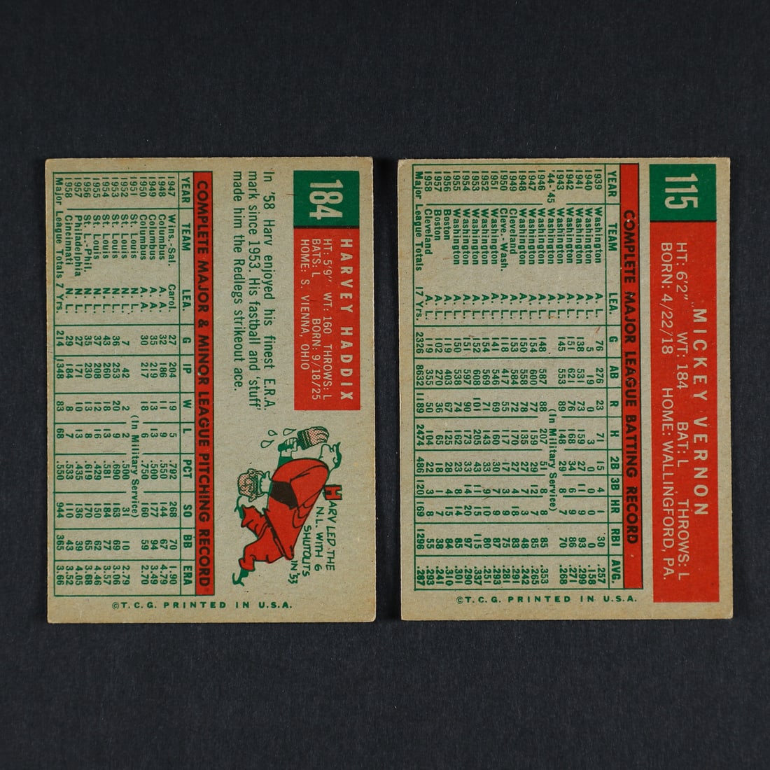 1959 Topps Grouping with Koufax (8) - 7