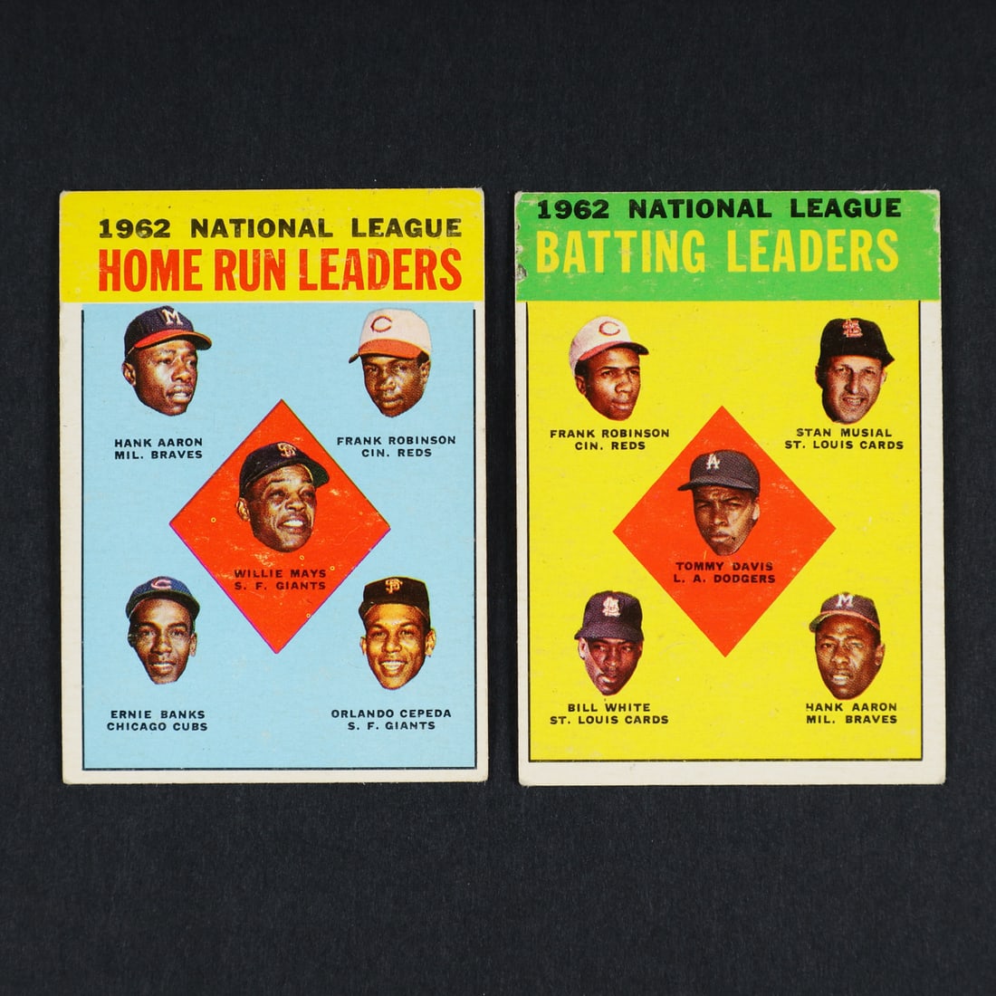 1963 Topps Grouping with Maris (12) - 12
