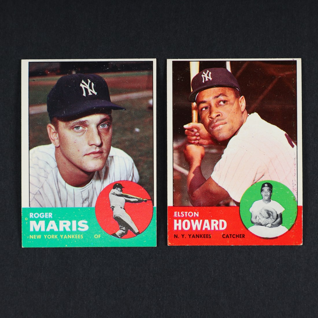 1963 Topps Grouping with Maris (12) - 2