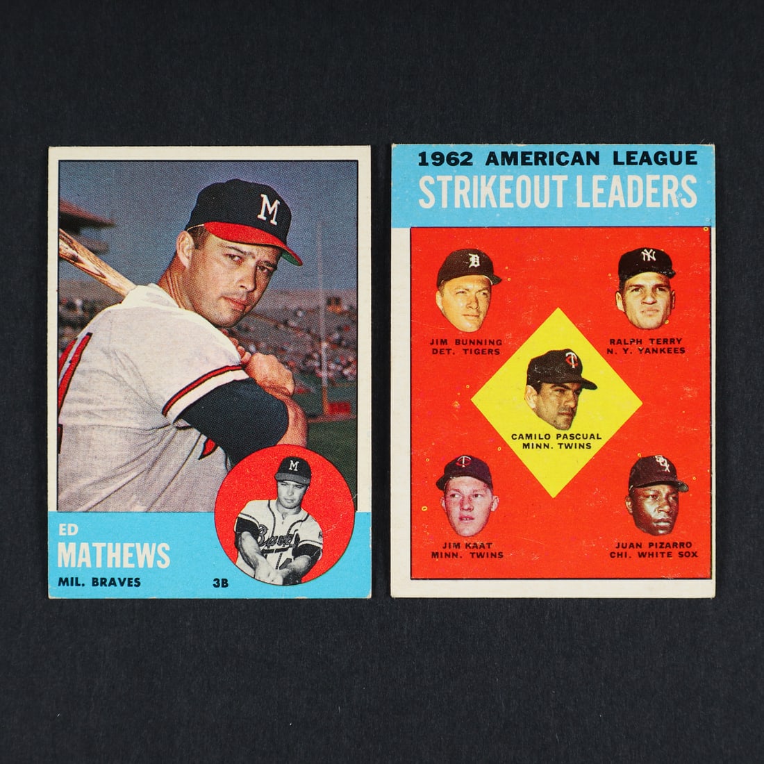1963 Topps Grouping with Maris (12) - 8
