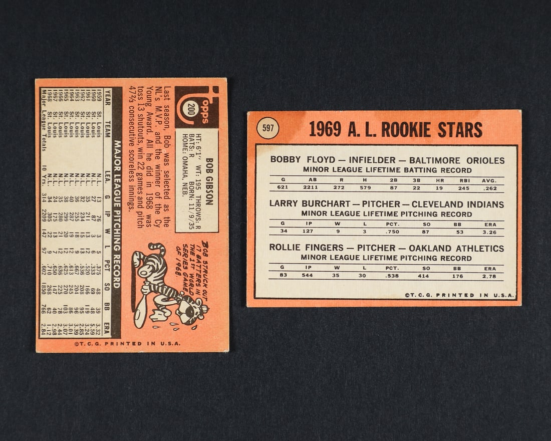 1969 Topps Grouping with Bench (8) - 9