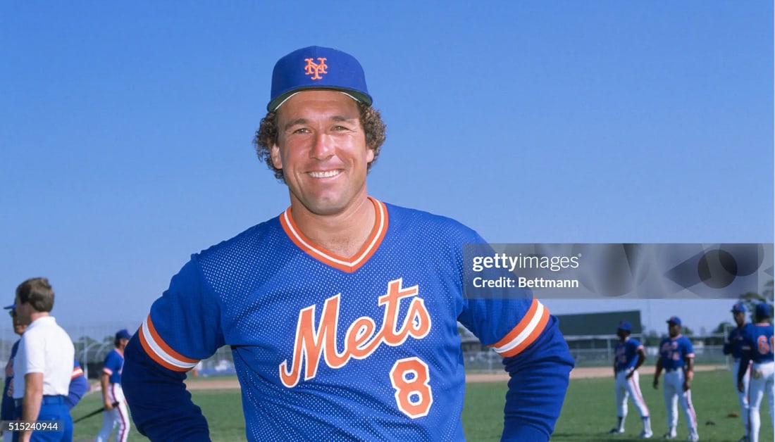 1988 Gary Carter Worn Warm Up Mets Jersey and Undershirt - 2