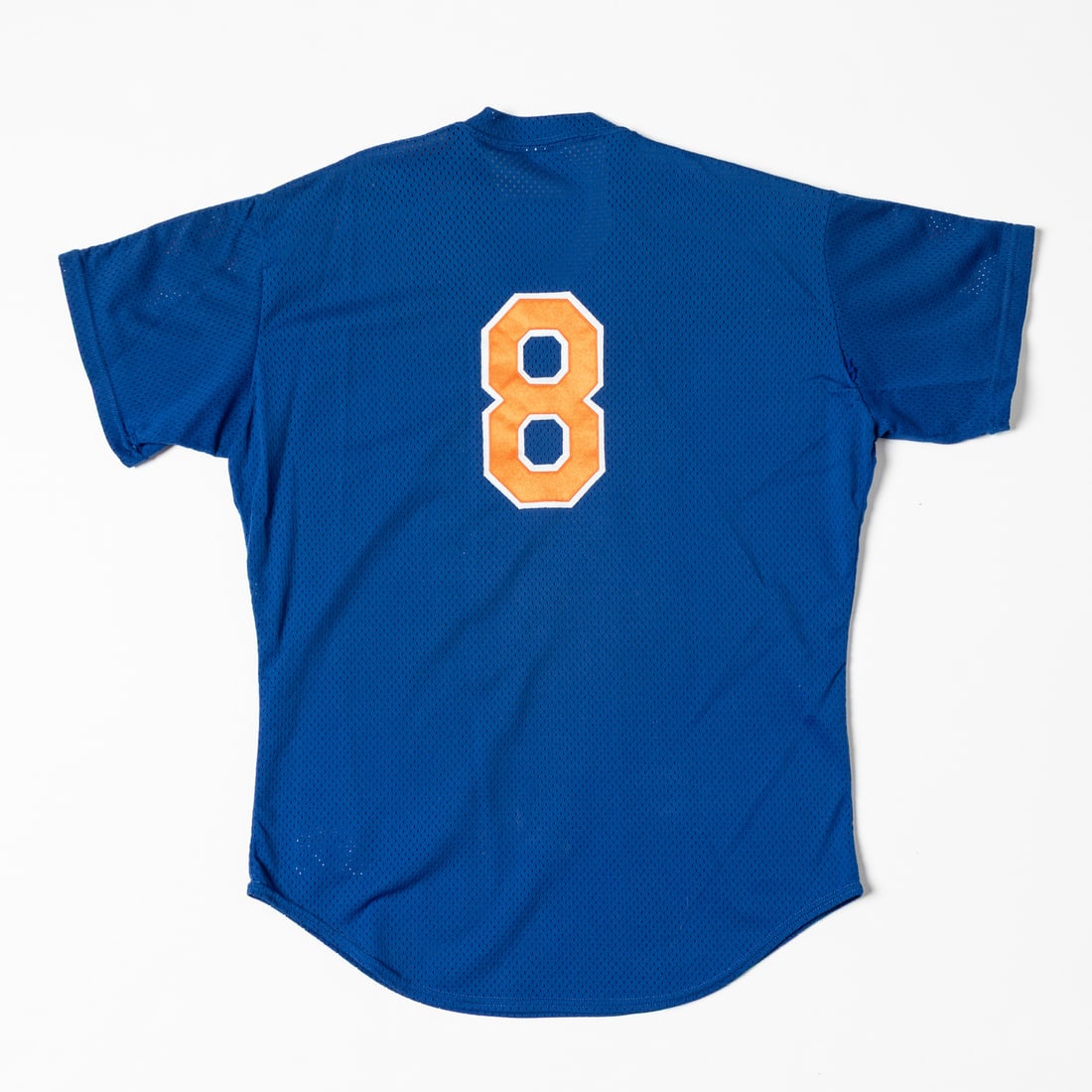 1988 Gary Carter Worn Warm Up Mets Jersey and Undershirt - 6