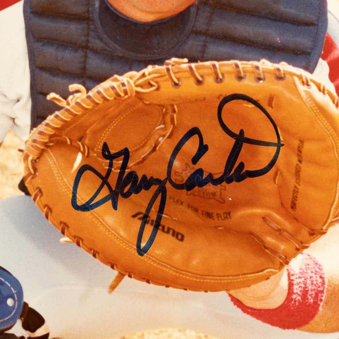 1980s Gary Carter Game Worn Expos Catchers Shin Guards - 3