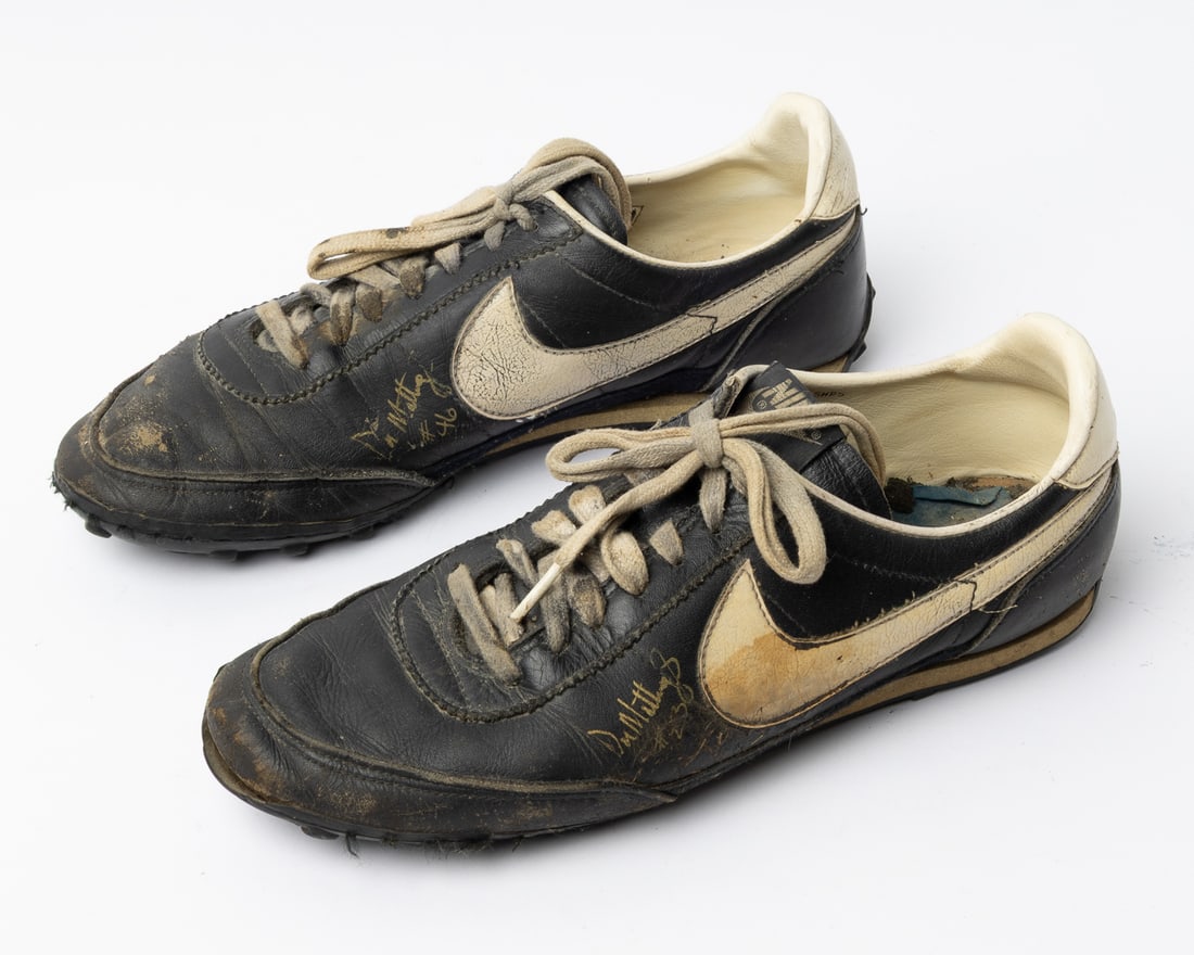 Don Mattingly Worn and Signed Shoes and Turf Shoes - 6