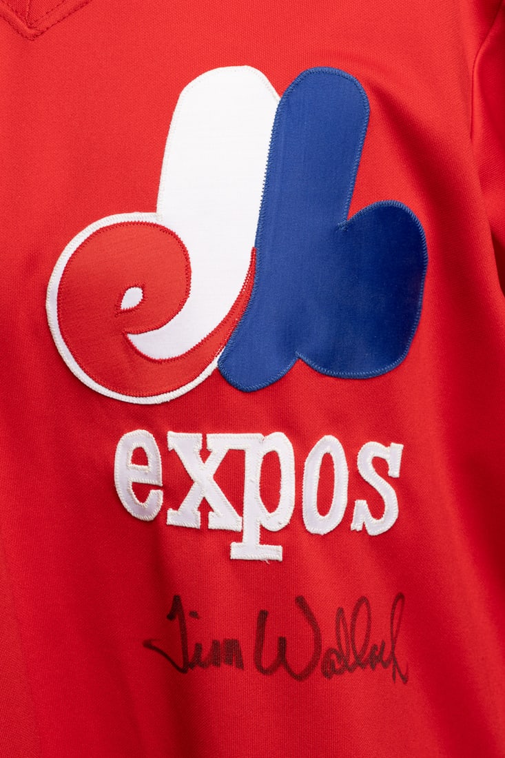Tim Wallach Montreal Expos Worn Warm Up Jersey - 3