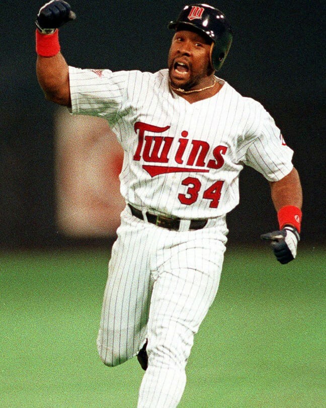 1988 Kirby Puckett Game Issued Home Jersey - 2