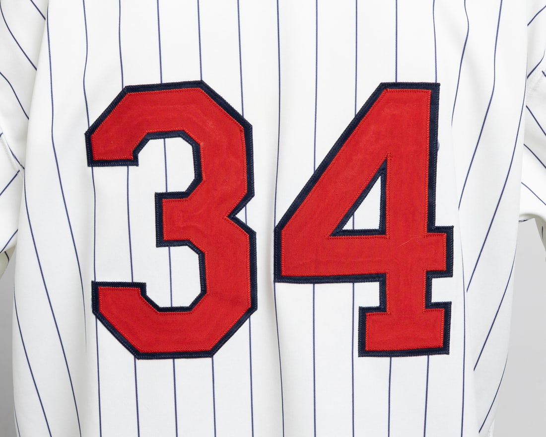 1988 Kirby Puckett Game Issued Home Jersey - 5