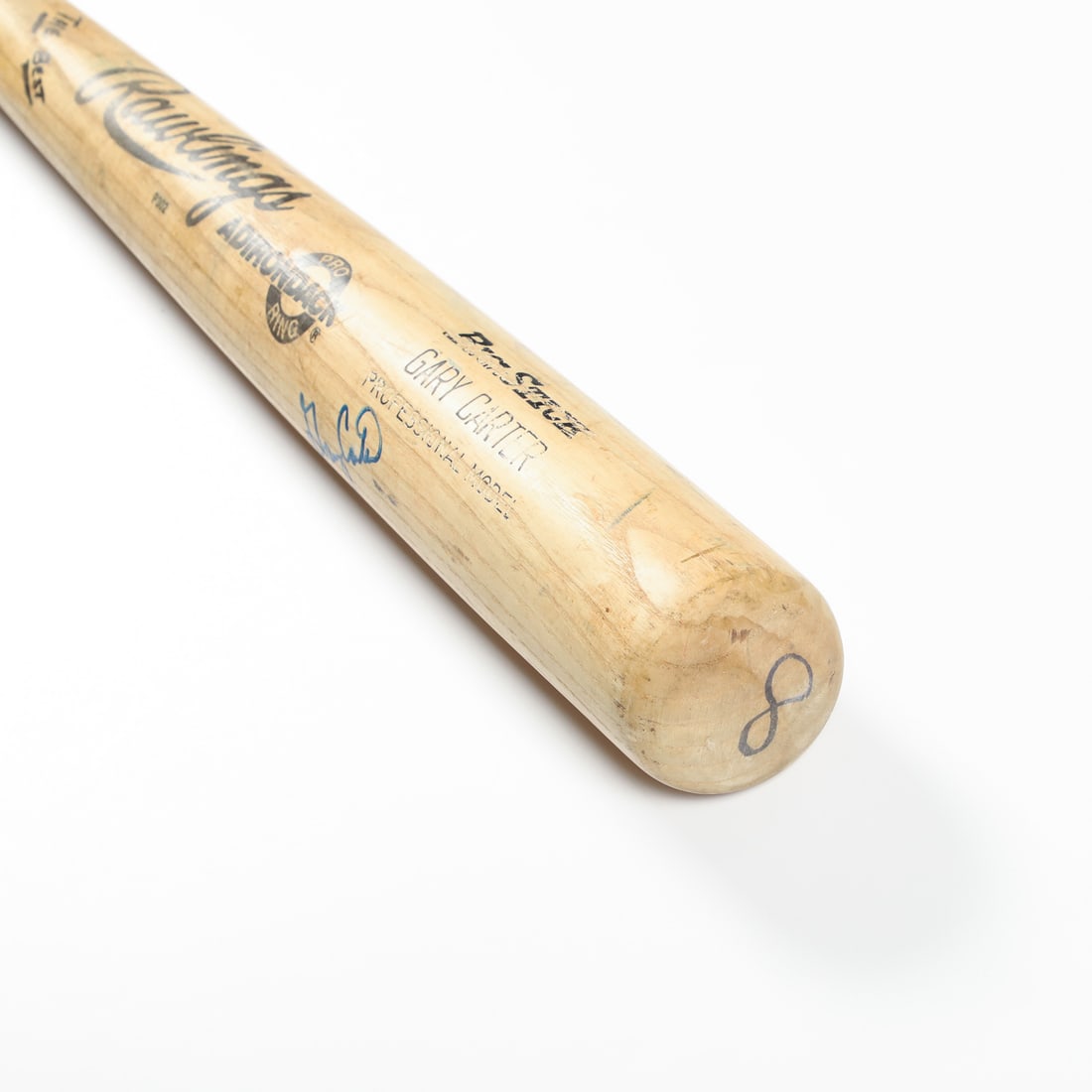 1988 Gary Carter Game Used and Signed Bat - 5