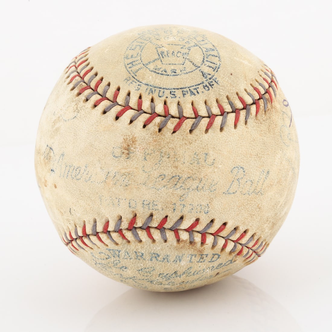 Early 1930s Babe Ruth OAL Signed Ball (PSA/DNA) - 6