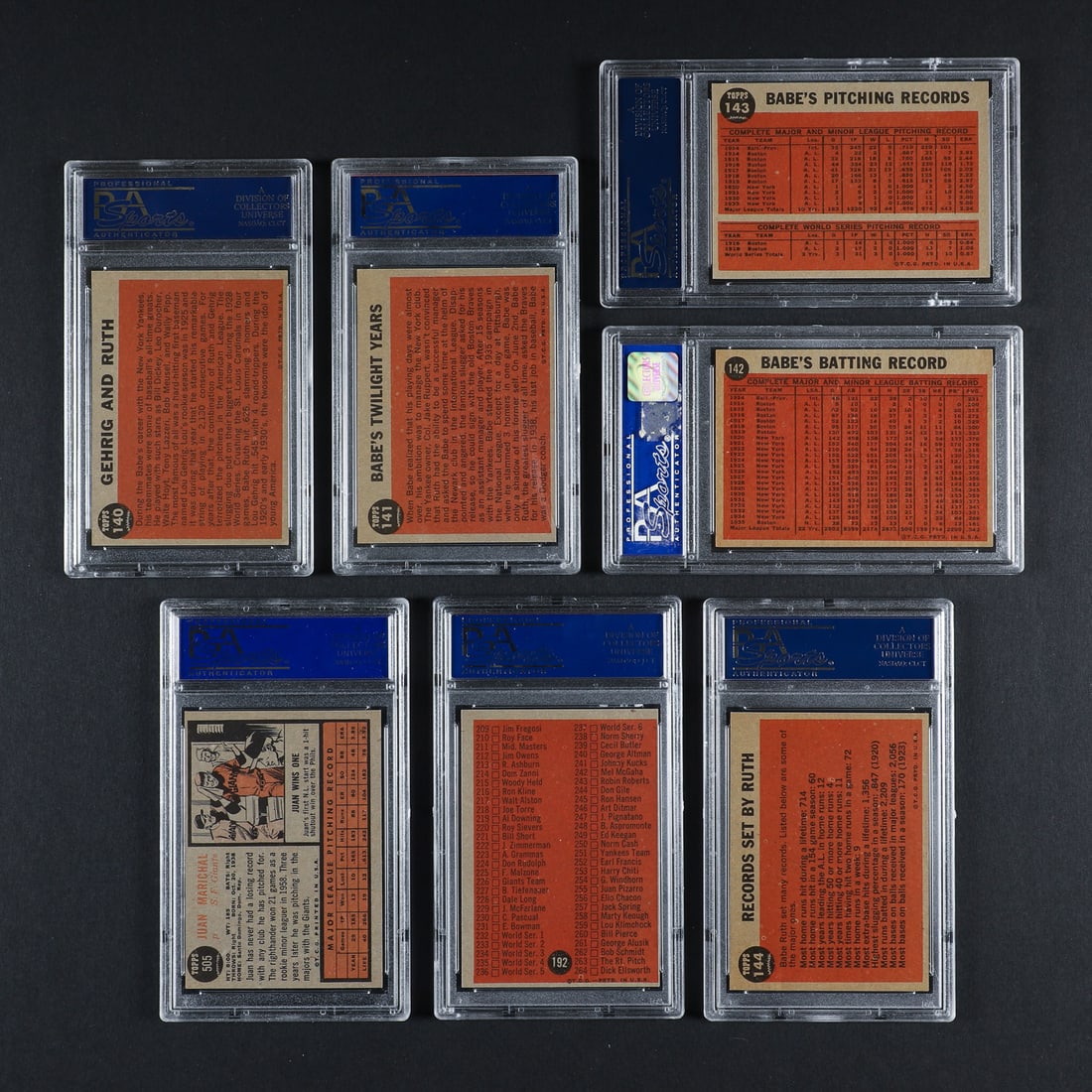 1962 Topps Complete Set (601/598) Set rating 7.05 (24th Current finest) - 10