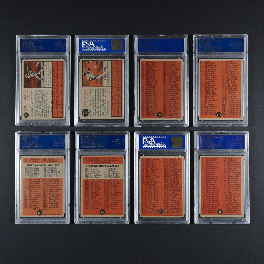 1962 Topps Complete Set (601/598) Set rating 7.05 (24th Current finest) - 12
