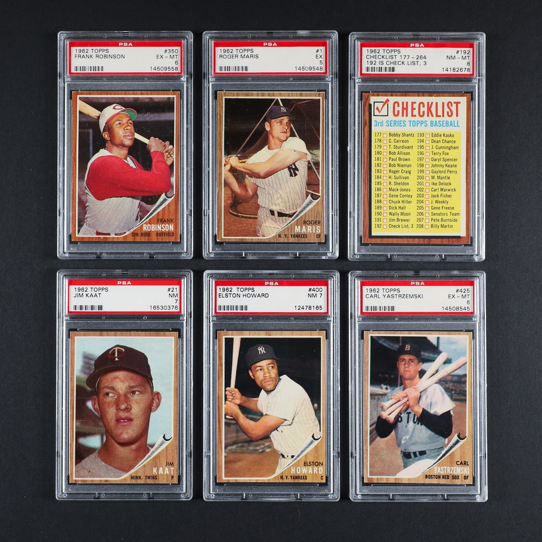 1962 Topps Complete Set (601/598) Set rating 7.05 (24th Current finest) - 5