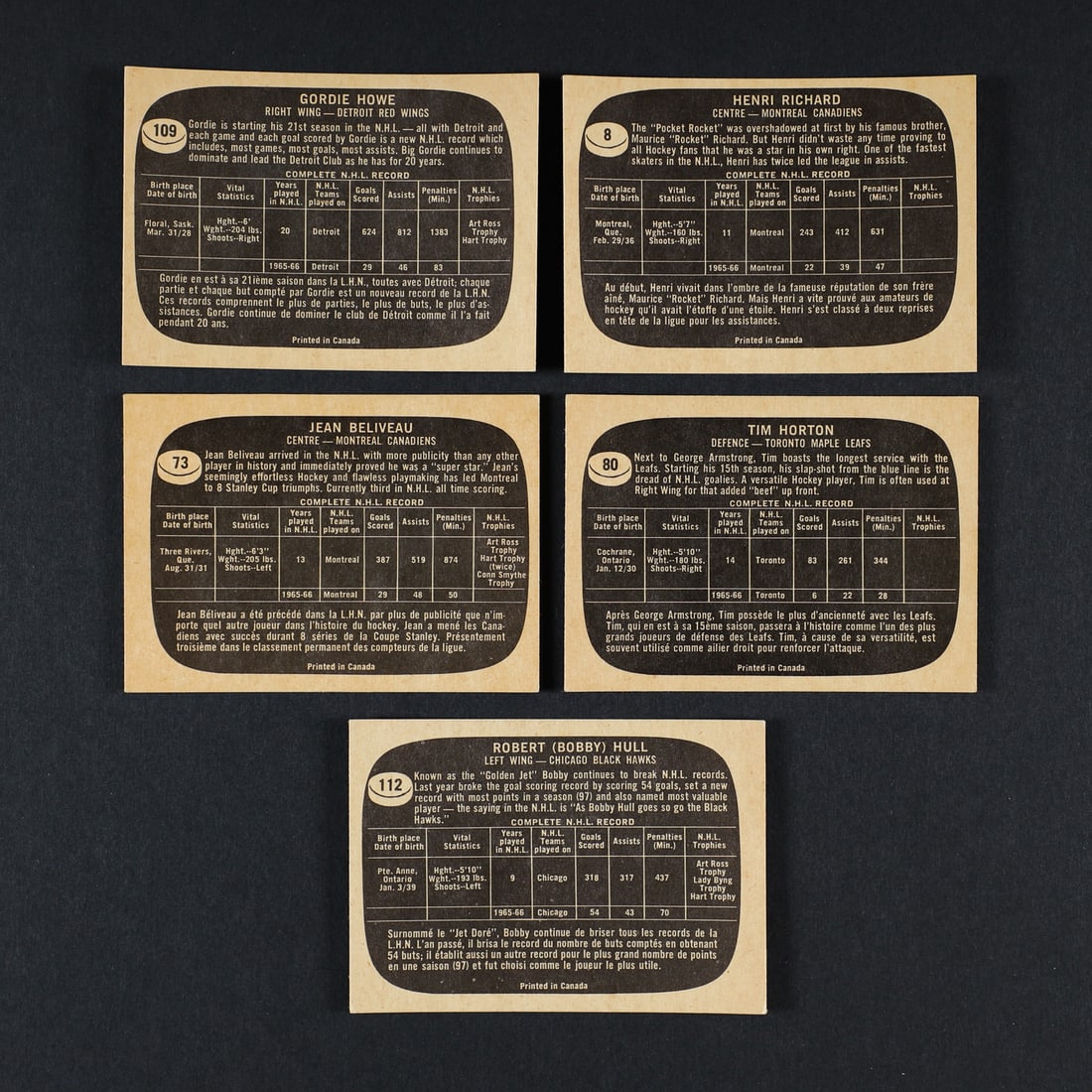 1966-1967 Topps Complete Set (132/132) - 5