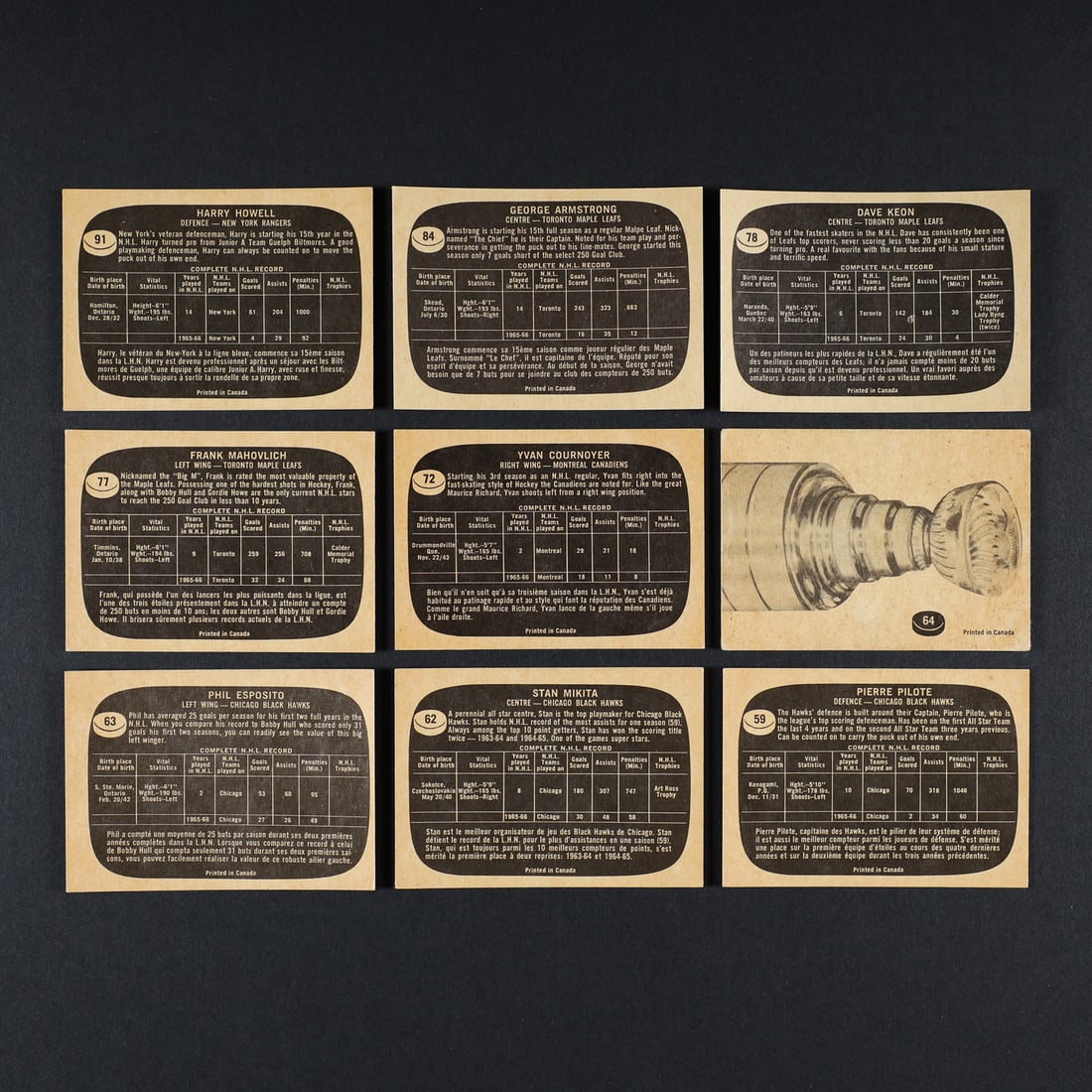1966-1967 Topps Complete Set (132/132) - 9
