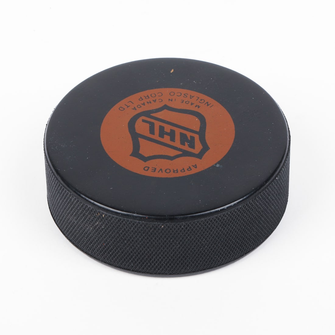 1982 Wayne Gretzky 76th Goal Puck From the Collection of the Late Dave Newell - 6