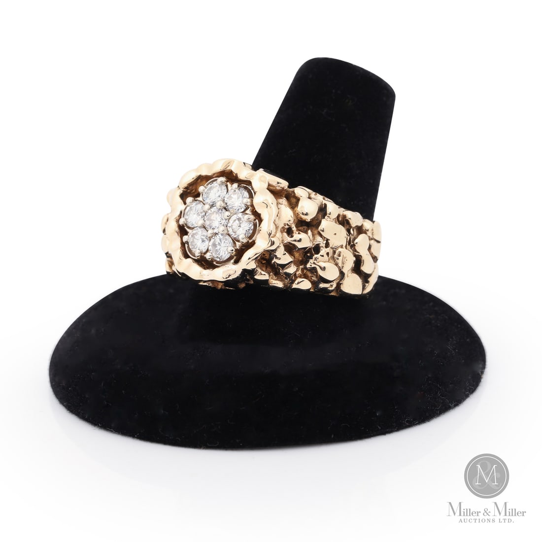 1989 14k Gold Ring Attributed to Hulk Hogan from the Collection of the Late Dave Newell: This lot features a gold ring discovered at Madison Square Garden by the late NHL referee Dave Newell. As stated in the accompanying letter of provenance from the Newell family, the ring was found on