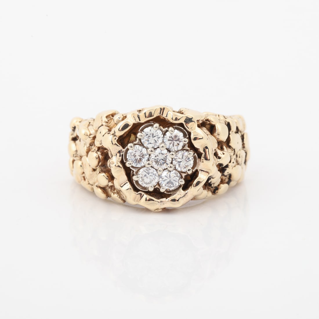 1989 14k Gold Ring Attributed to Hulk Hogan from the Collection of the Late Dave Newell - 4