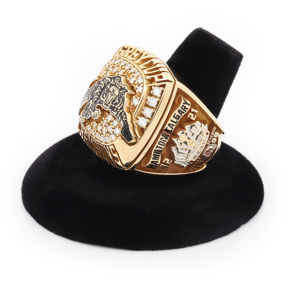 1999 Ron Lancaster Hamilton Tiger Cats Grey Cup Ring - 2