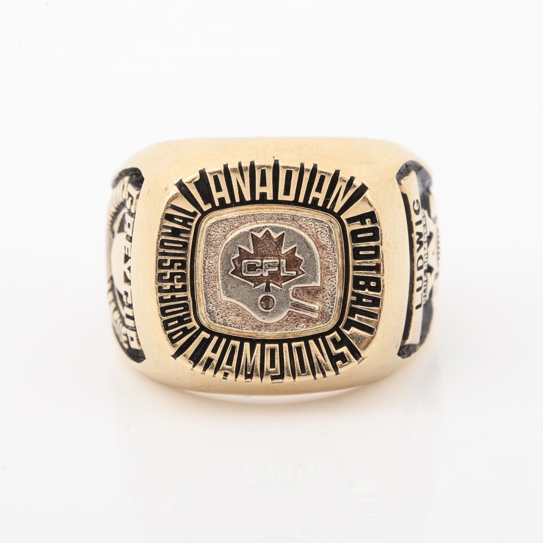 1941 Rube Ludwig Winnipeg Blue Bombers Grey Cup Ring - 3