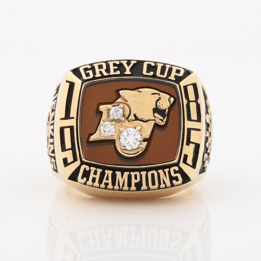 1985 Keyvan Jenkins BC Lions Grey Cup Ring - 3