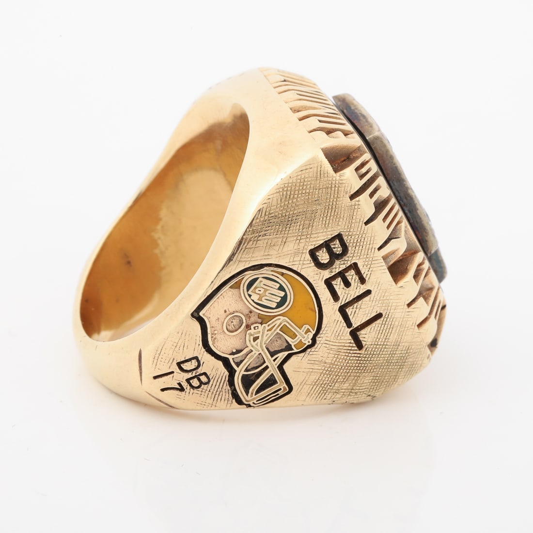 1987 James Bell Grey Cup Edmonton Eskimos Ring - 5