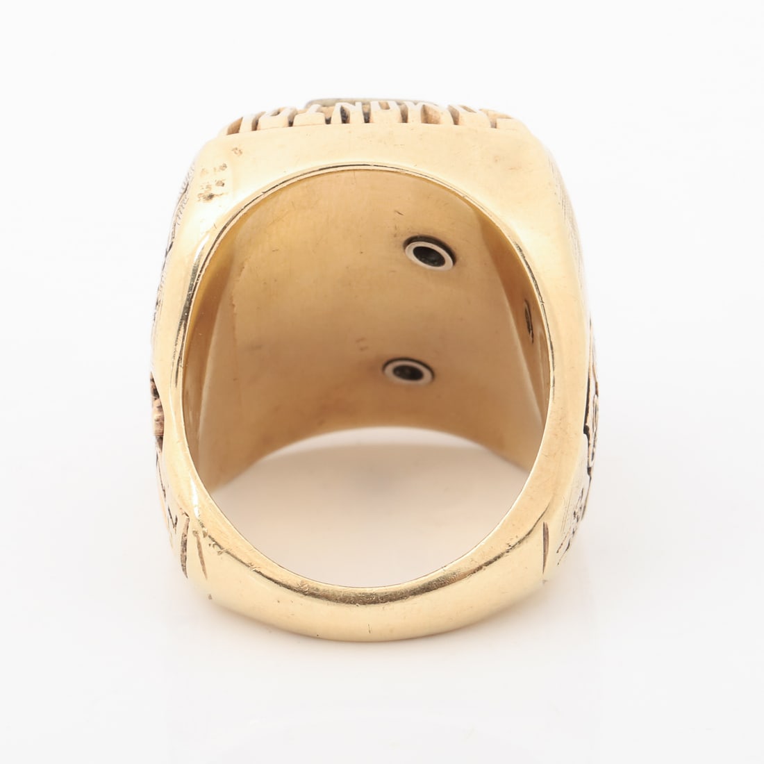 1987 James Bell Grey Cup Edmonton Eskimos Ring - 6